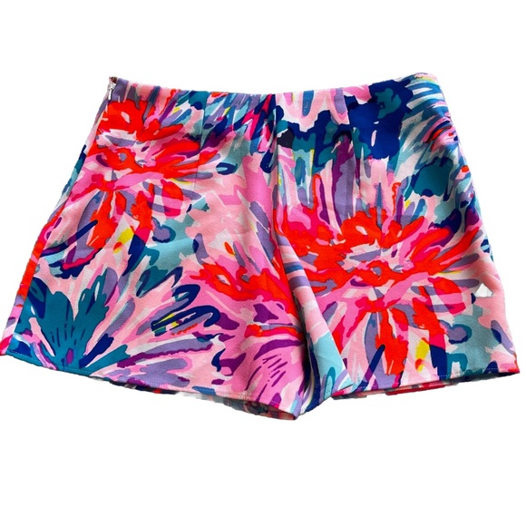 LILLY PULITZER VERI SKORT SIZE 2 PREPPY PRETTY FEMININE VACATION BEACHY - Picture 2 of 6